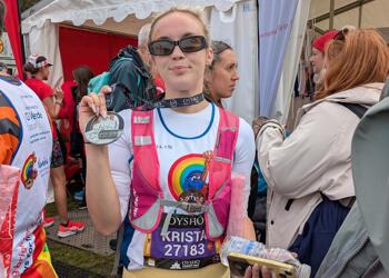 Coed y Deryn - Krista Runs Cardiff Half Marathon in Support...